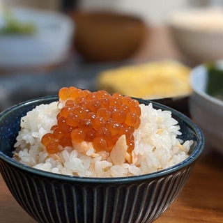 鮭といくらの親子ごはん